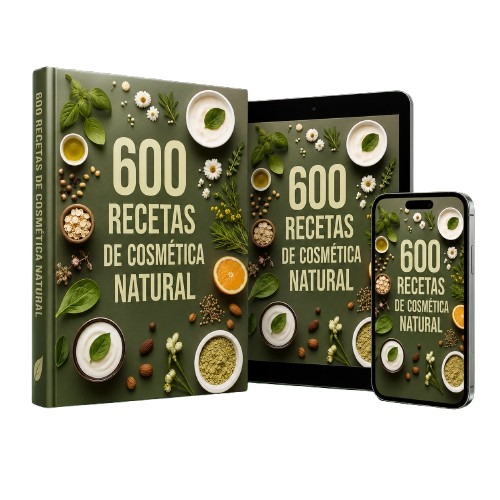 600 Recetas de Cosméticos Naturales